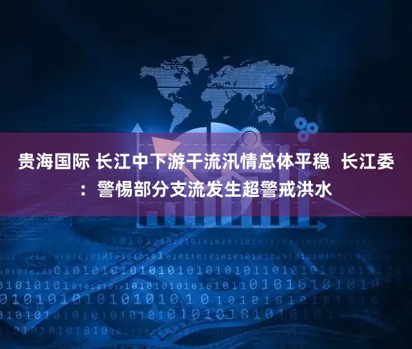 贵海国际 长江中下游干流汛情总体平稳  长江委：警惕部分支流发生超警戒洪水