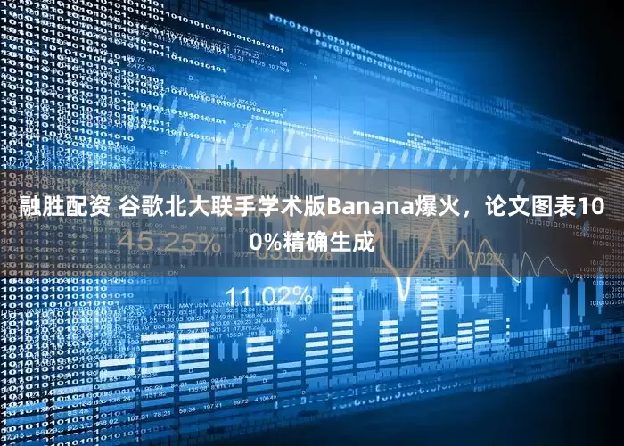 融胜配资 谷歌北大联手学术版Banana爆火，论文图表100%精确生成